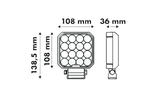 LED работна лампа рефлектор LAYTZ LY7107 64xLED 6400lm квадратна
