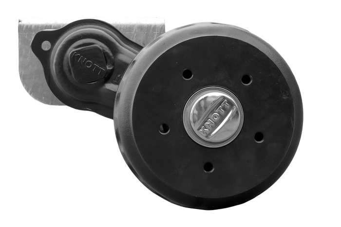 KNOTT P11359.014 VGB13 ос със спирачки за ремарке за лодка 1350 кг 1500 мм 2000 мм 5x112