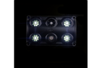 HORPOL LWD2157/CZ LED 900lm черна интериорна лампа за кола с ключ и червен диод