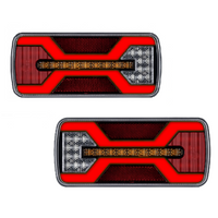 KAMAR X-SPIDER L2430+L2431 задни светлини байонет 5PIN 7 функции ляв+десен