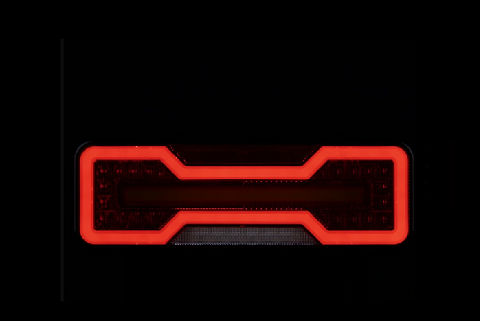 TruckLED L1871+L1872 LED NEON DYNAMIC задни светлини, 0.35 м кабел, 6 функции, ляв+десен