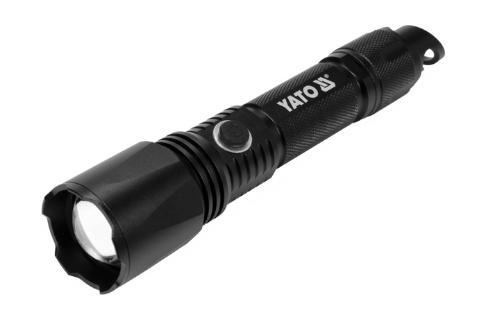 YATO YT-08559 LED 900lm многофункционален фенер, външна батерия, отварачка за бутилки, авариен чук