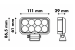 LED работна лампа рефлектор LAYTZ LY7302 32xLED 3200lm правоъгълна