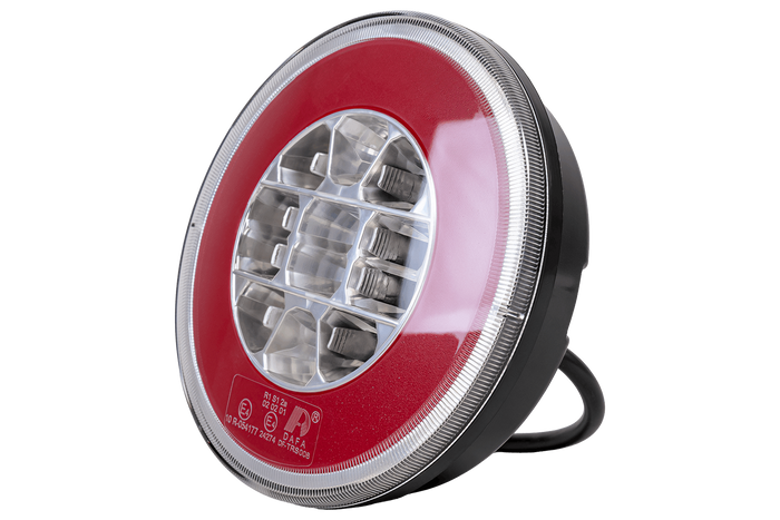 TT TECHNOLOGY TT.12008 Glo-Trac LED задна светлина за хамбургер с 3 функции, универсална